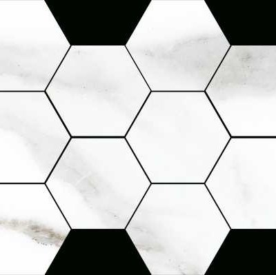 Happy Floors - Alsacia Hexagon Mosaic 8X10